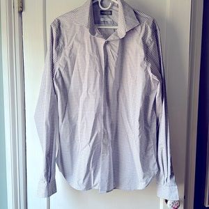 Michael Kors Slim Fit Airsoft Stretch Suit Shirt